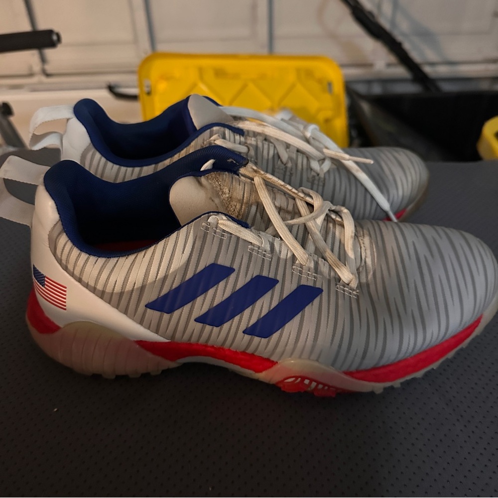 Adidas Gray and Blue limited edition USA Codechaos Shoes